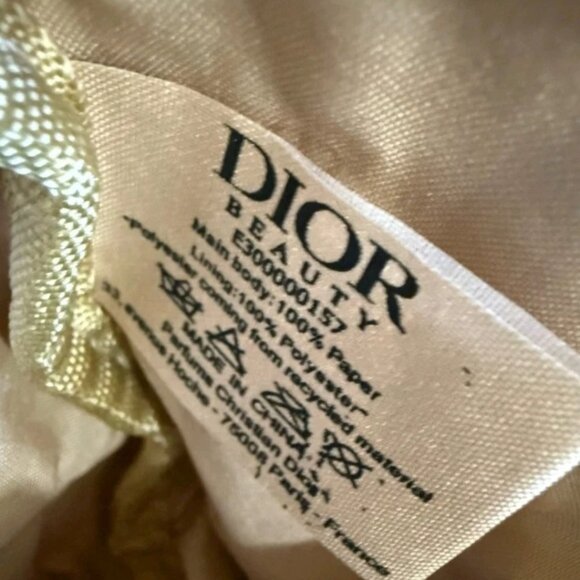 The Christian Dior Large Straw / Raffia Tote  ~ VIP / GWP NEW - Picture 3 of 5